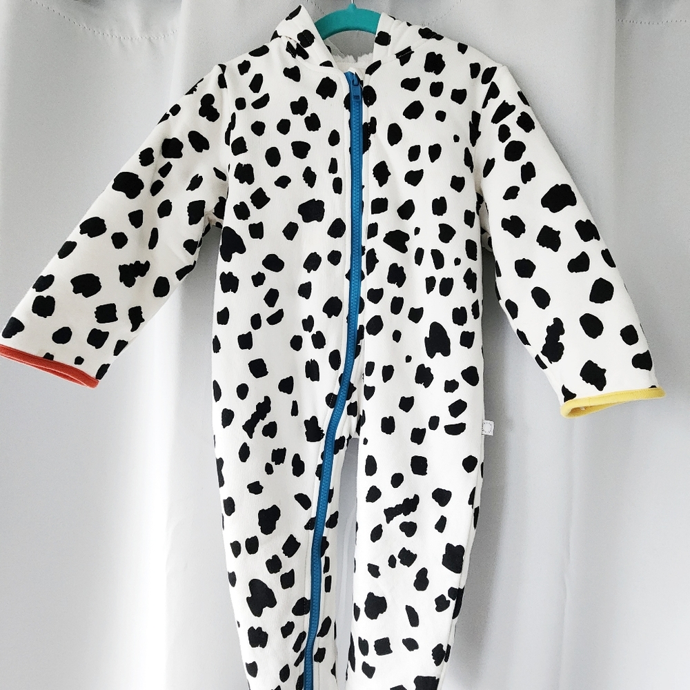 Stella McCartney Kids White Dalmation Pramsuite 12 months